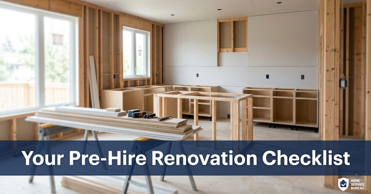 hiring renovation contractor Ontario