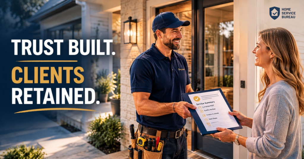 trade contractor client trust