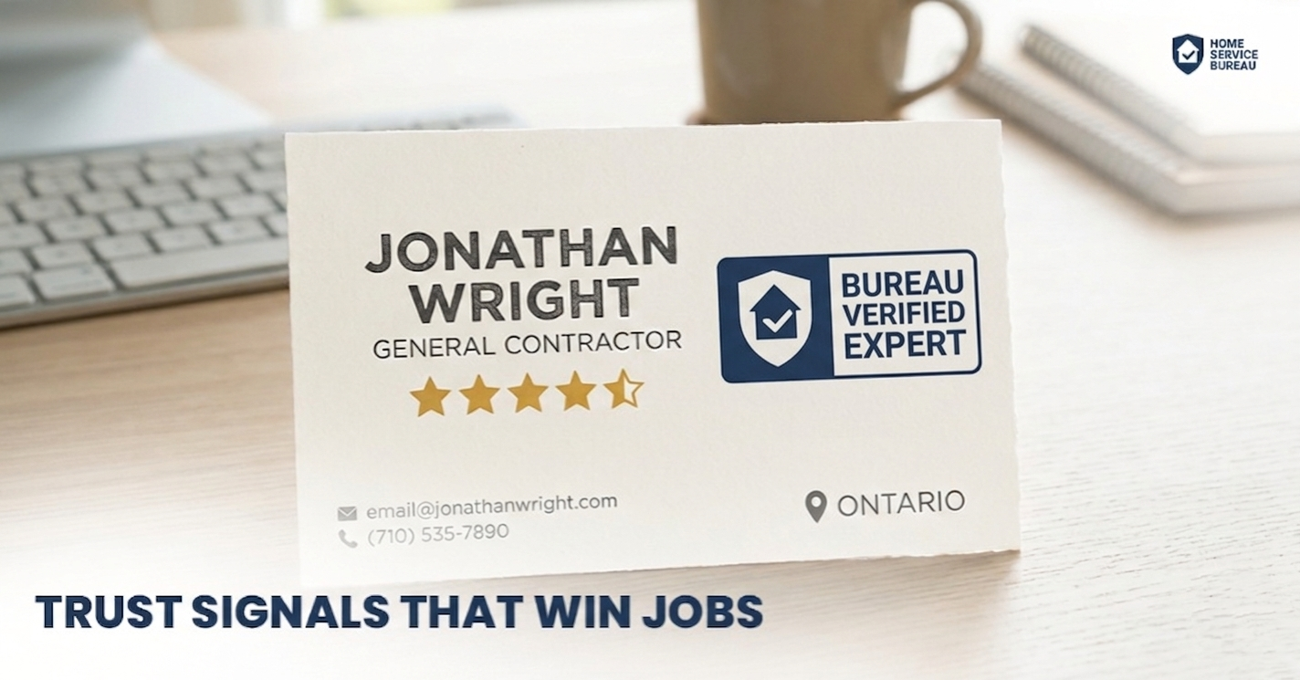 verified contractor profile Ontario
