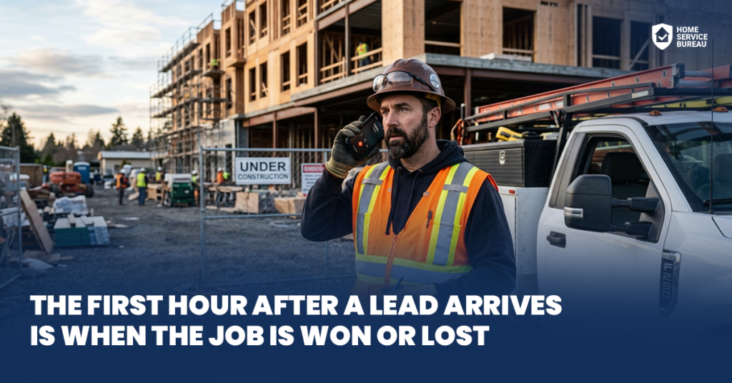 GTA contractors response time close rate