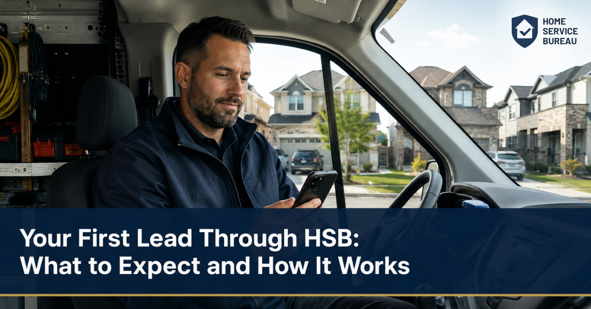 how GTA contractors get first lead HSB