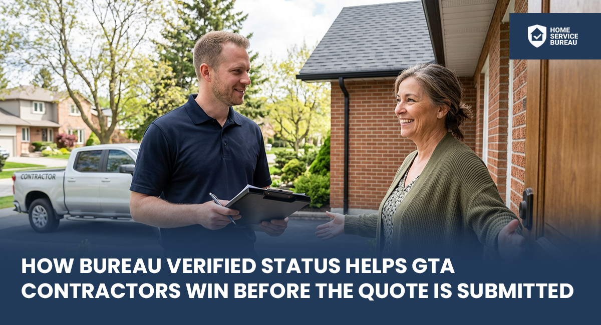 GTA contractors Bureau Verified win estimates