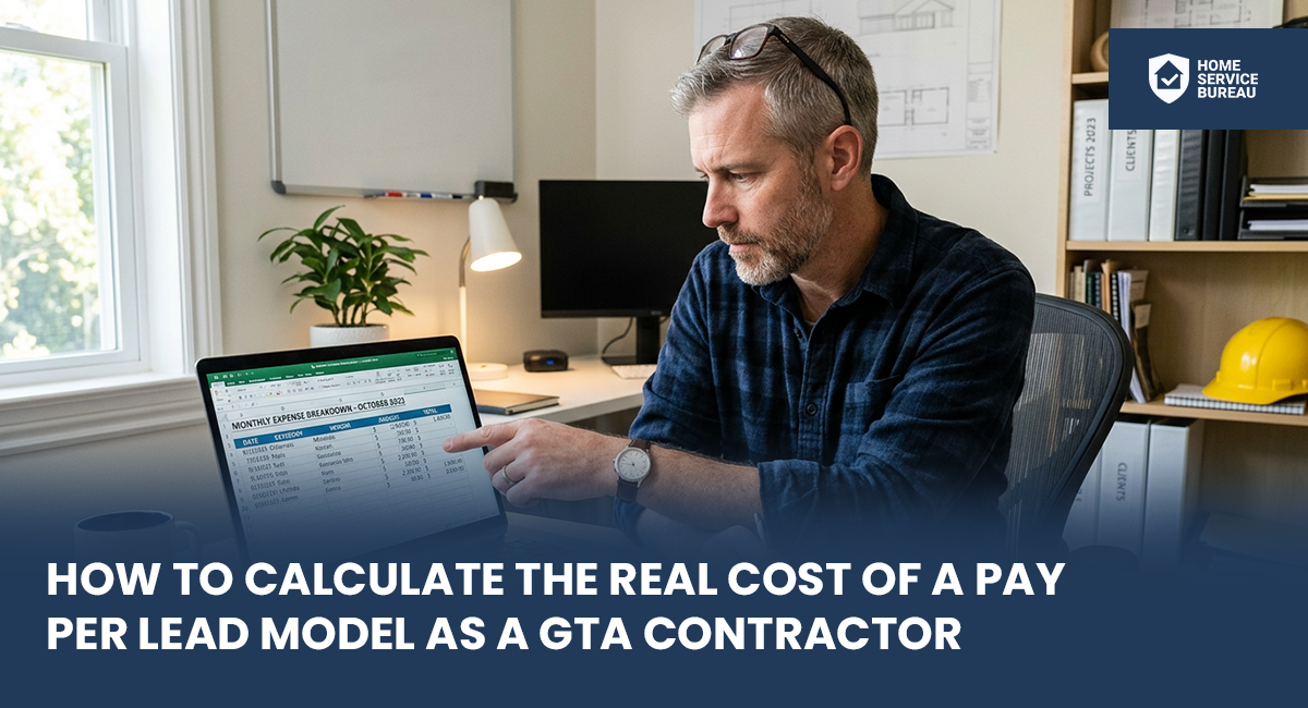 GTA contractors pay per lead real cost