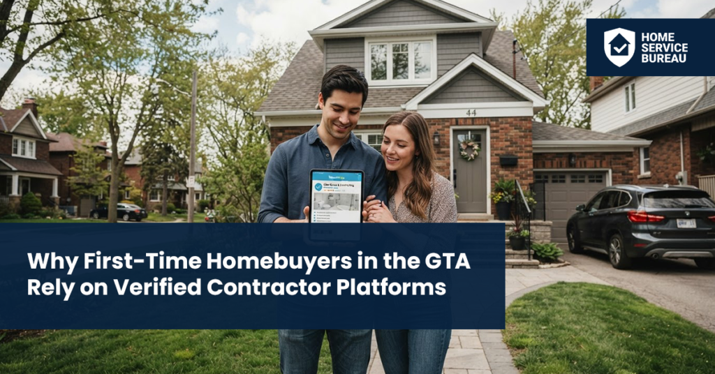 first-time homebuyers GTA verified contractor platform