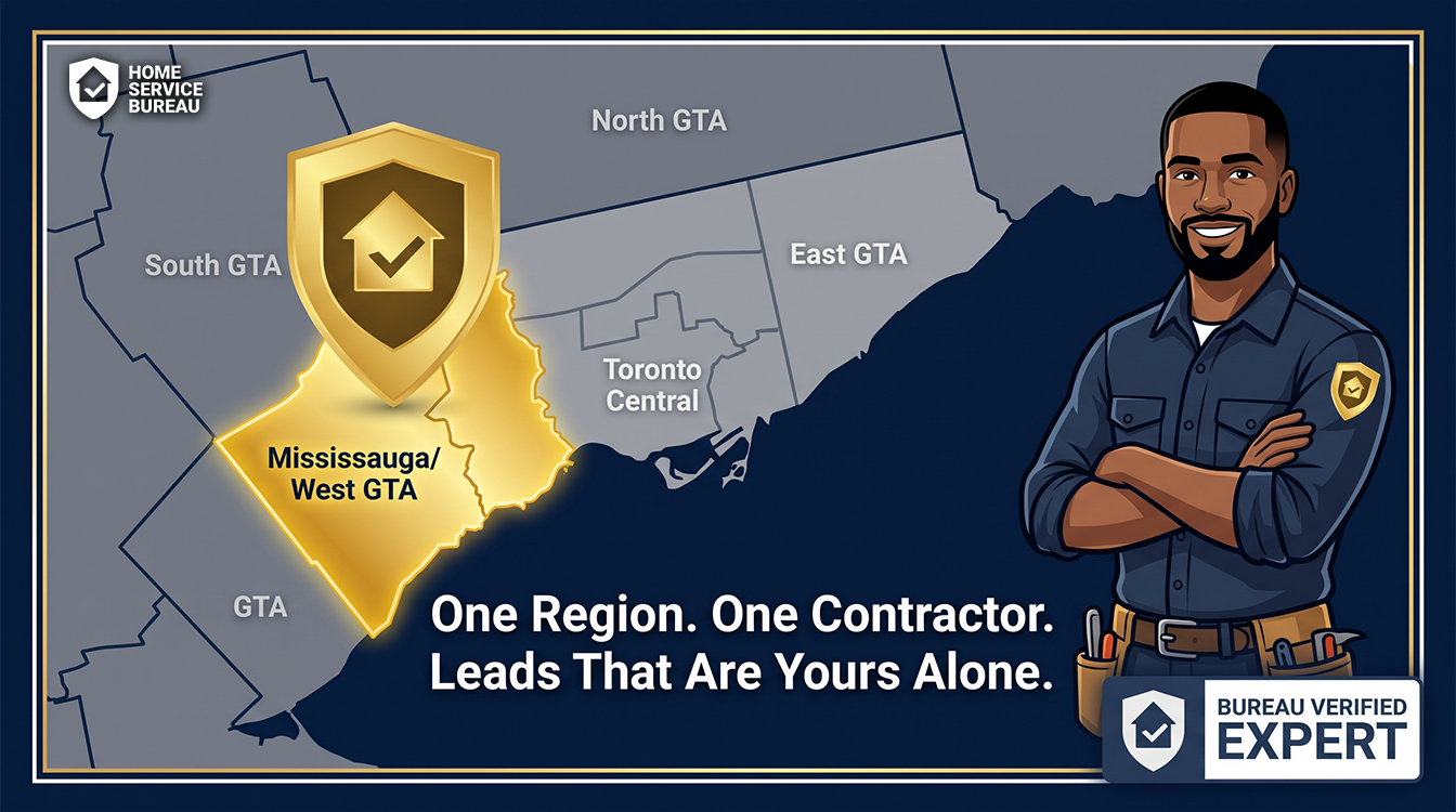 Canadian home services one region one contractor model
