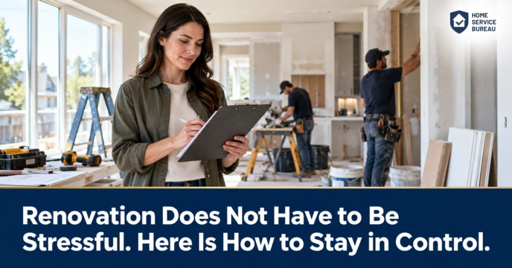 manage home renovation GTA without stress