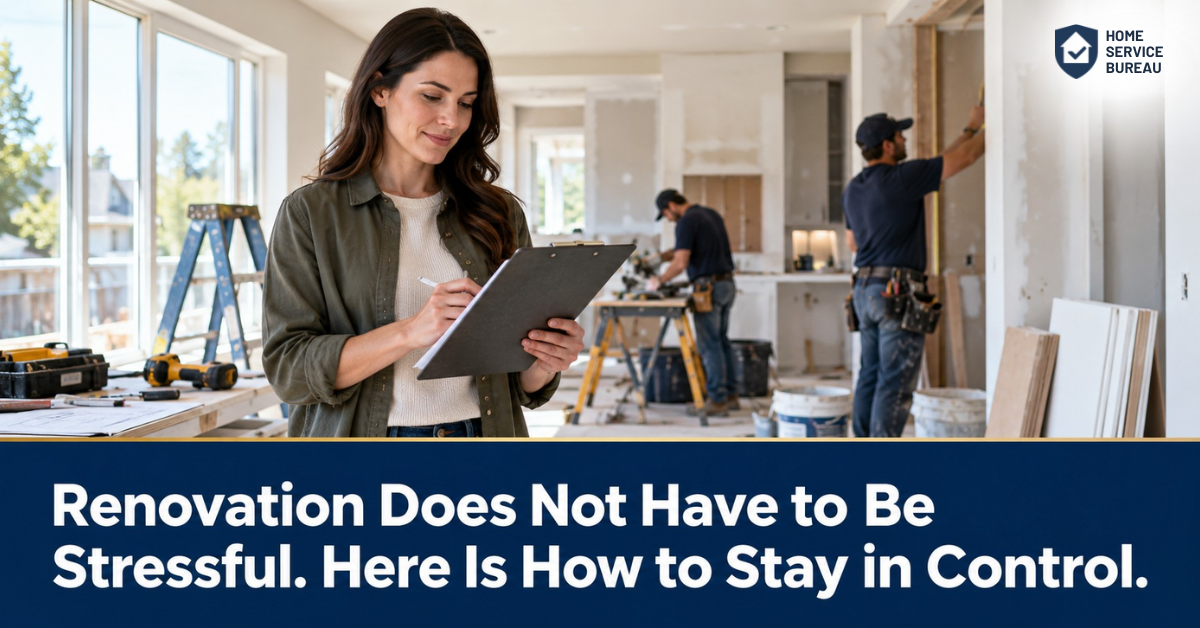 manage home renovation GTA without stress