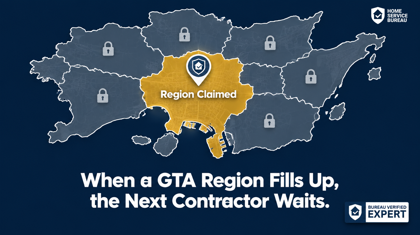 GTA contractors region at capacity leads