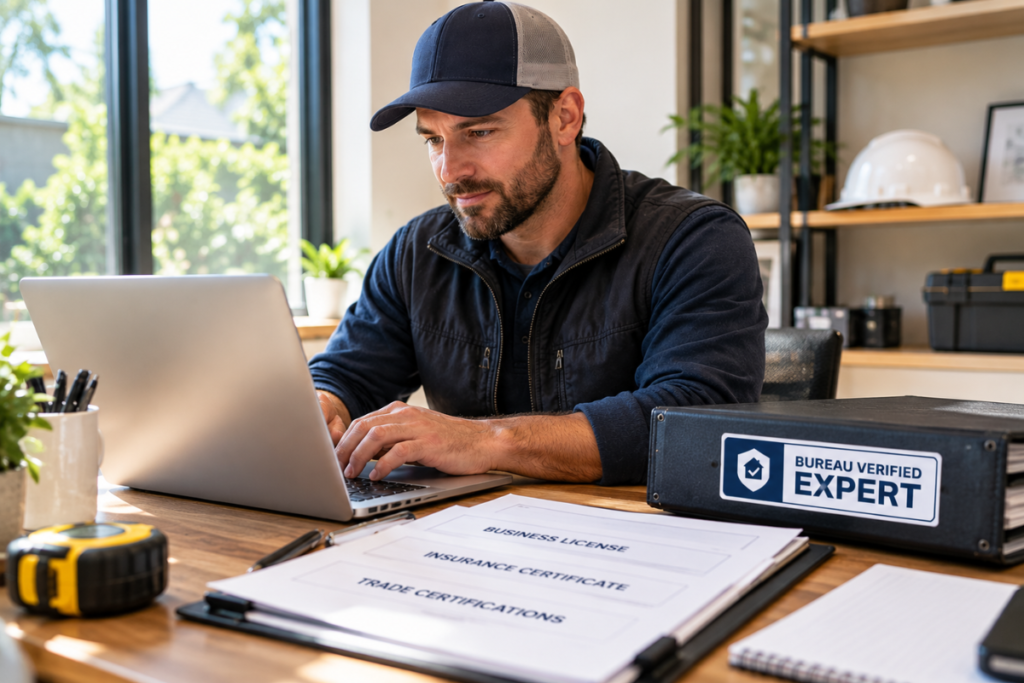position Bureau Verified GTA contractor before competitor
